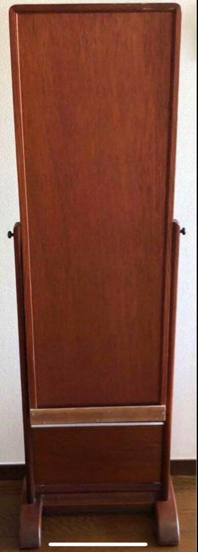 #家具　インテリア 小物　レア　姿見　鏡　スタンド ミラー　镜子