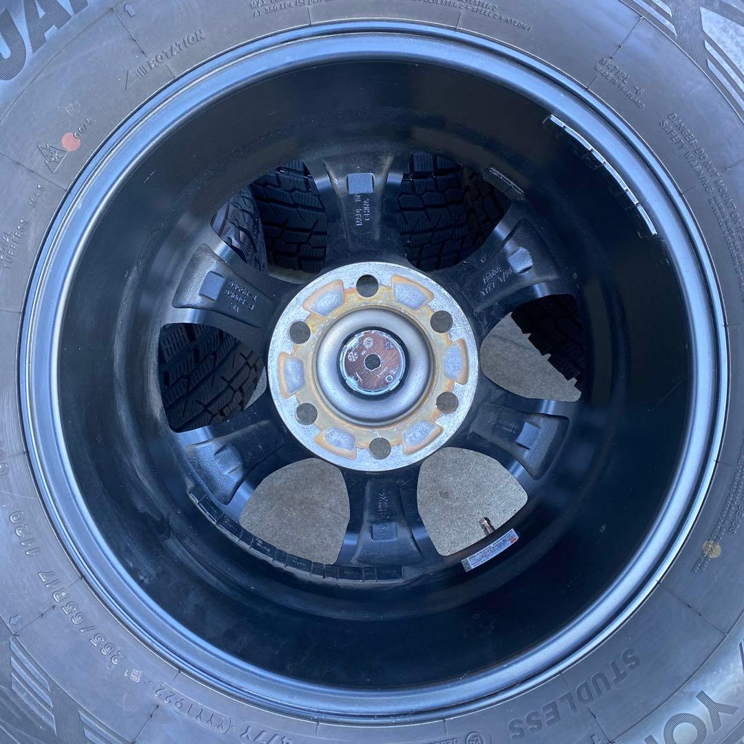 中古バリ溝‼️ヨコハマスタッドレスセット265/65R17 プラド、ハイラックス