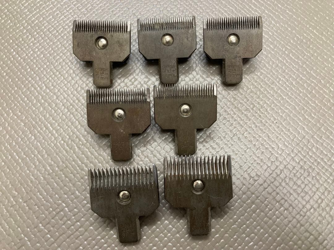 スピーディック　替刃7本　ジャンク品