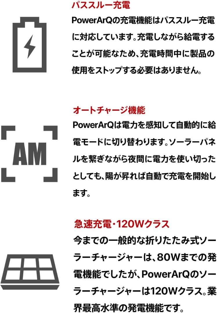 新品　SmartTap　PowerArQ　120W　ソーラーパネル　折りたたみ式