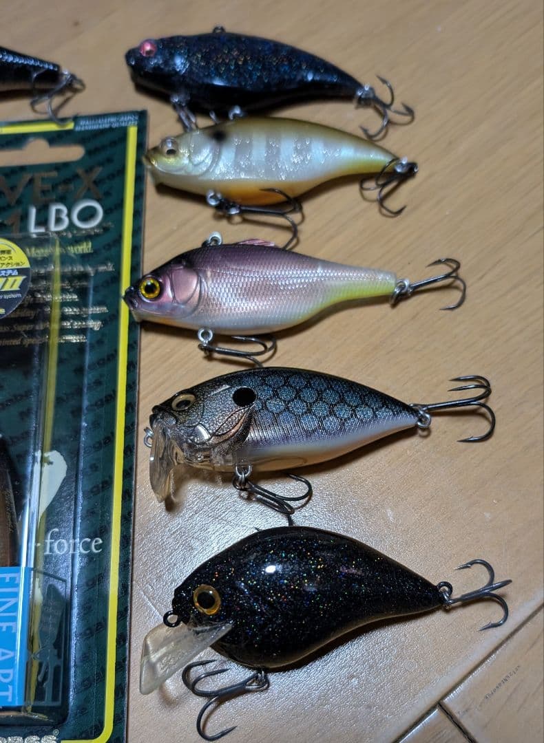 メガバス　ライブX LBO オーバーレブ　Sクランク廃盤 ディープX200T他