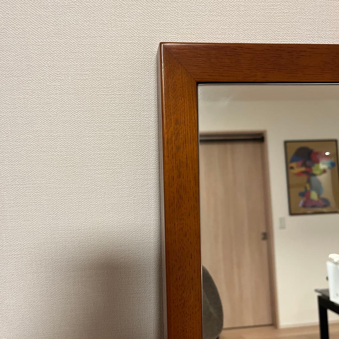 【カリモク60】スタンドミラー　姿見　鏡