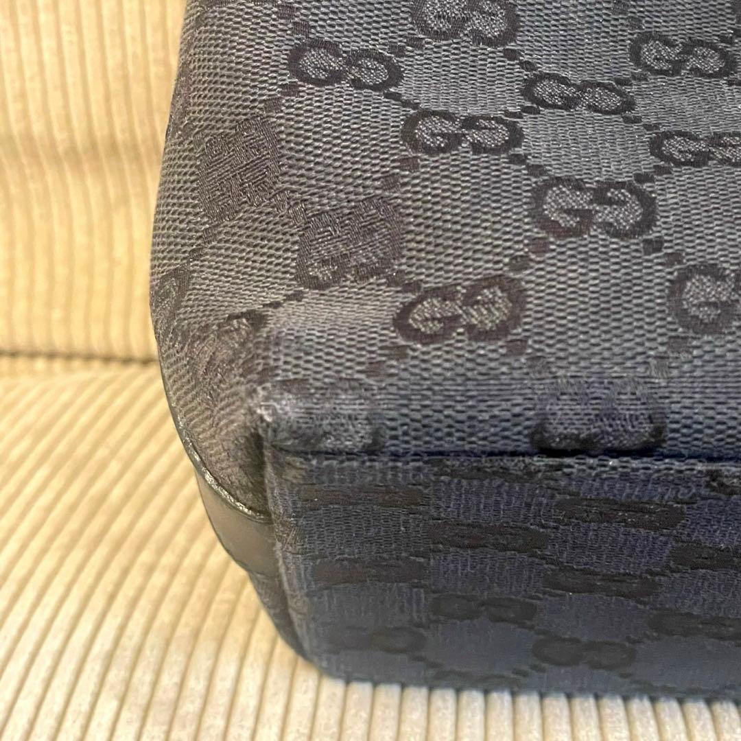 グッチ　Gucci ハンドバッグ GGキャンバス ブラック レディース