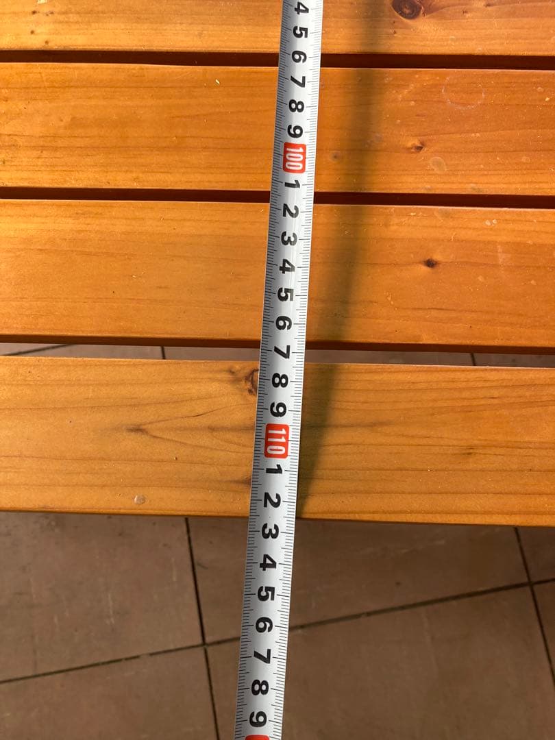 Coleman 折りたたみ木製テーブル