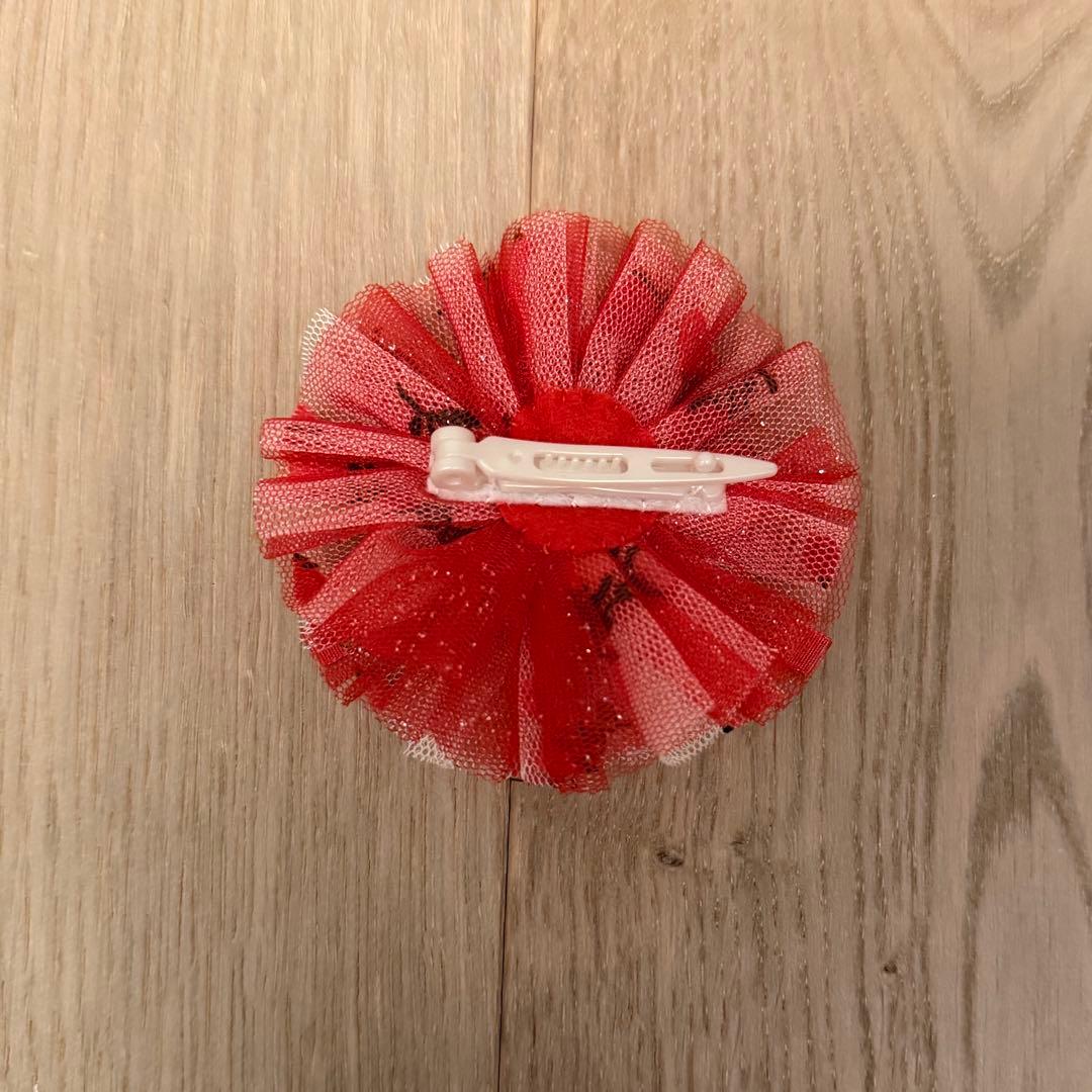 リュクスバーディLuxe birdieルージュワンピースバレッタセット犬服レッド