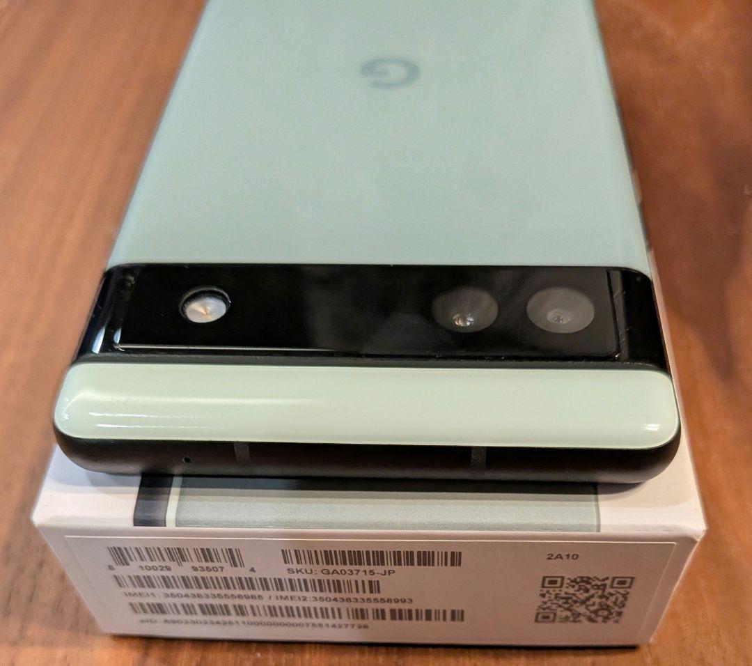 Google Pixel 6a 128gb Sage 本体