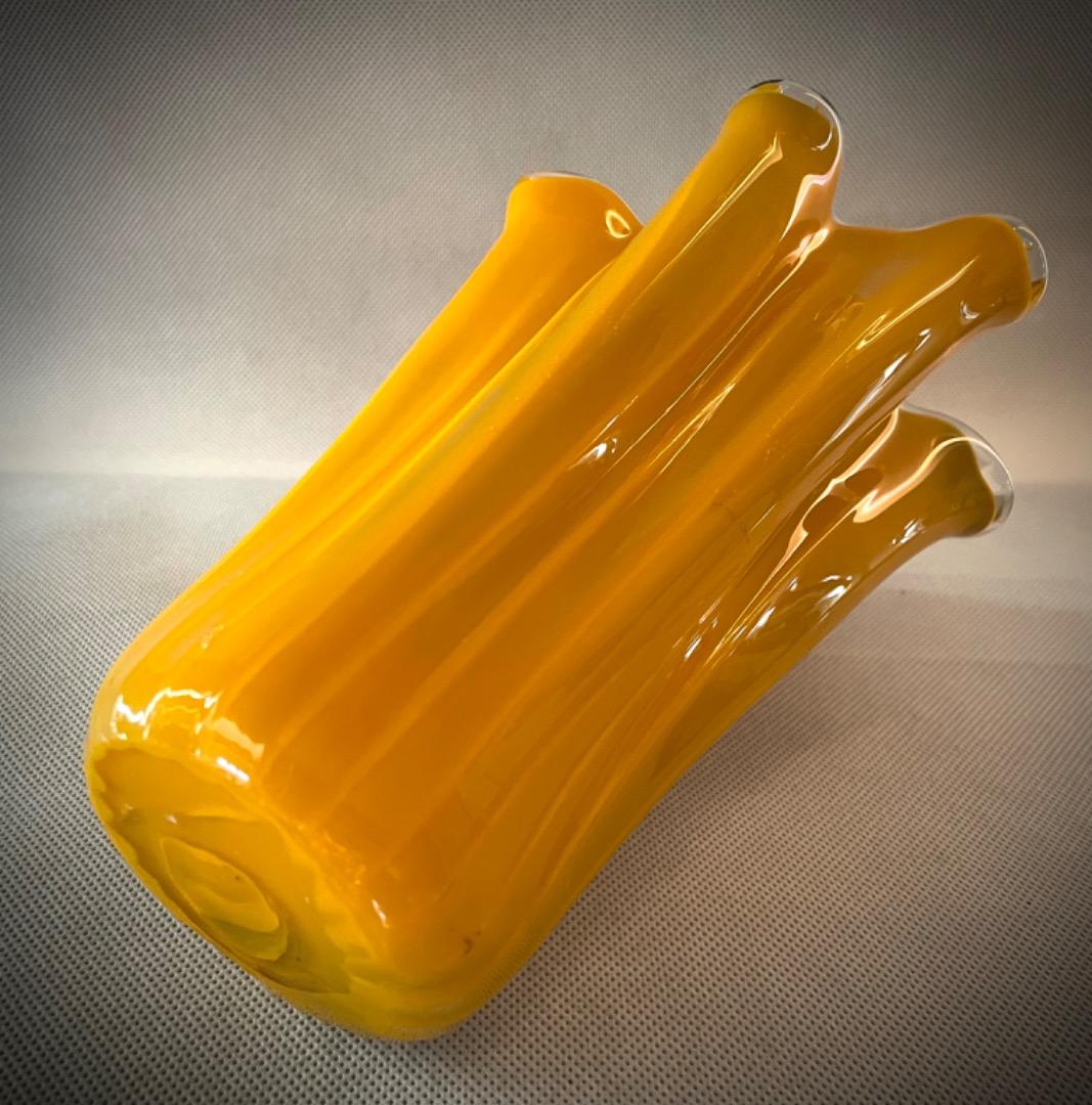 イタリア ガラス 花瓶