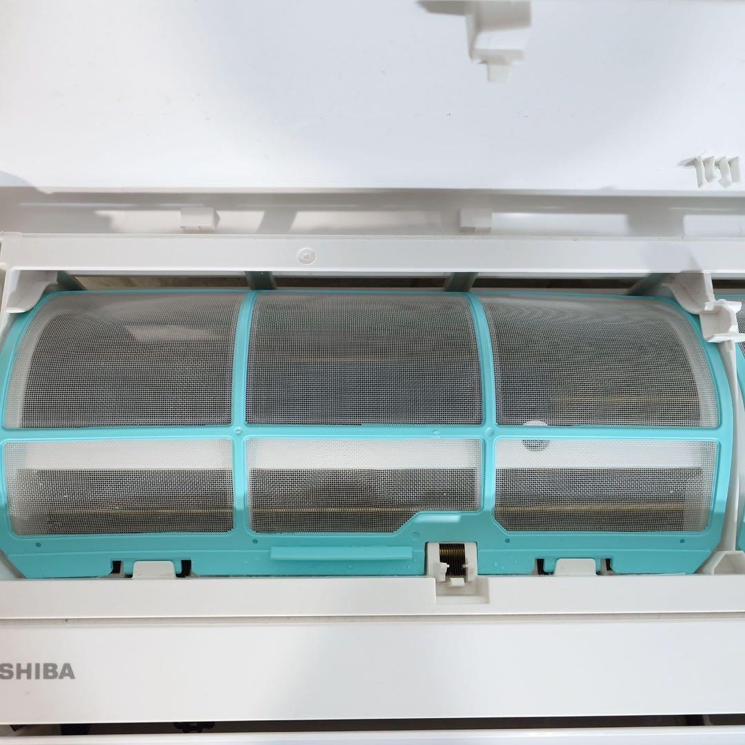 TOSHIBA 東芝 エアコン 大清快 RAS-H221P(W) 6畳 J064