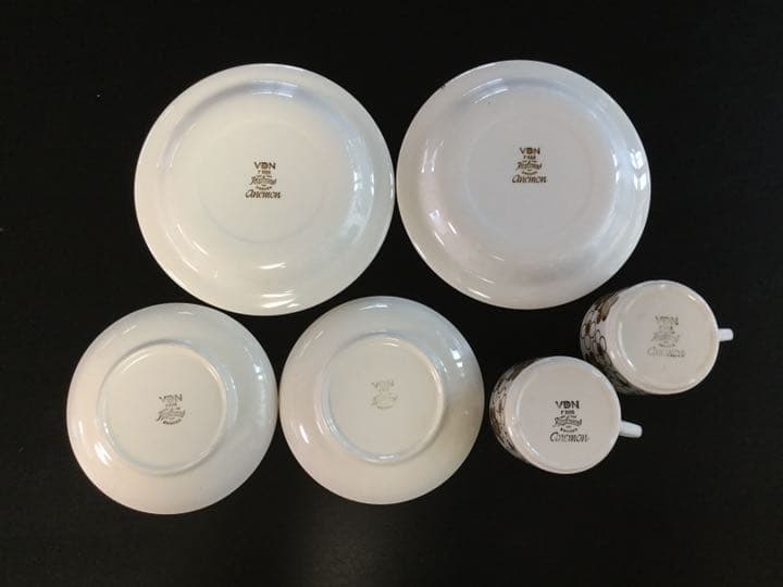 ロールストランドアネモンティーセットケーキプレート