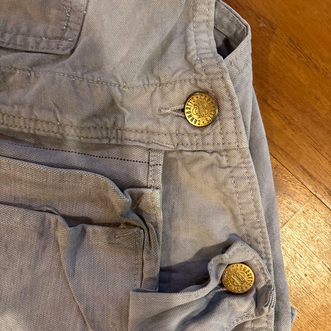 Carhartt ハートタグ ライトグレー オーバーオール　40s 50s