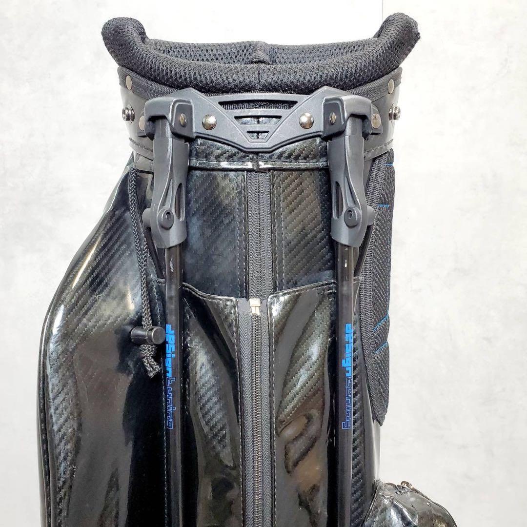 【フード未使用】デザインチューニング スタンド式 キャディバッグ ゴルフバッグ