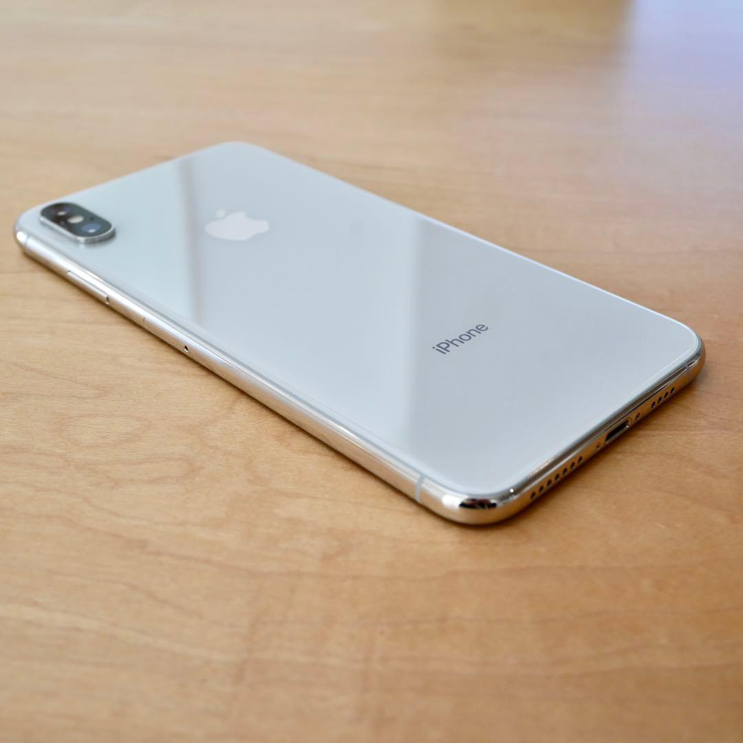 iPhone10smax 512GB シルバー 国内版simフリー