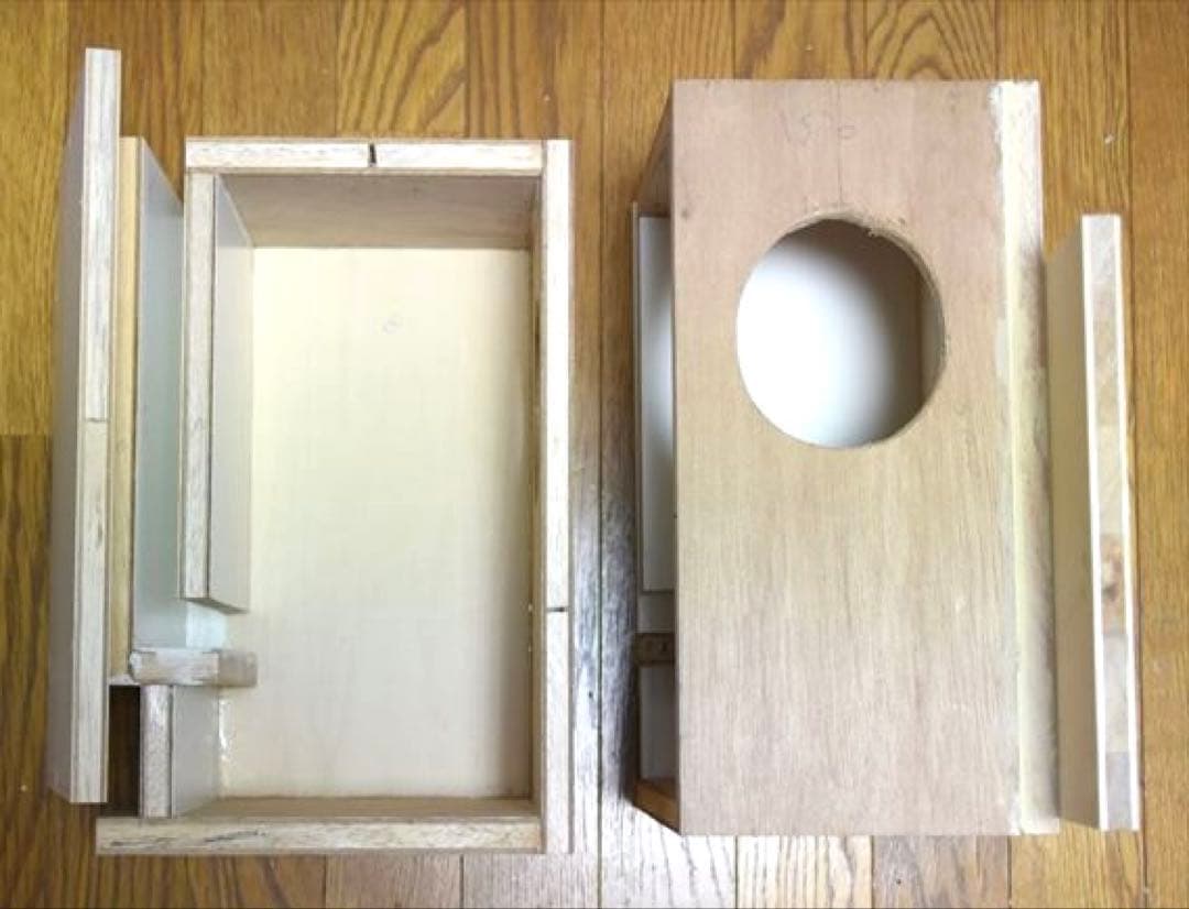 長岡鉄男氏設計　BS-3準拠 自作　バスレフスピーカー