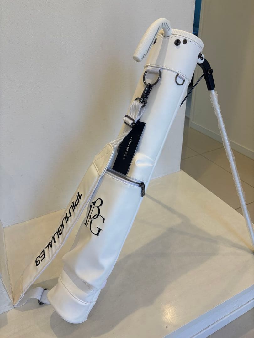 1PUTUGUALE3 ミニキャディバッグ　スタンド式　ホワイト