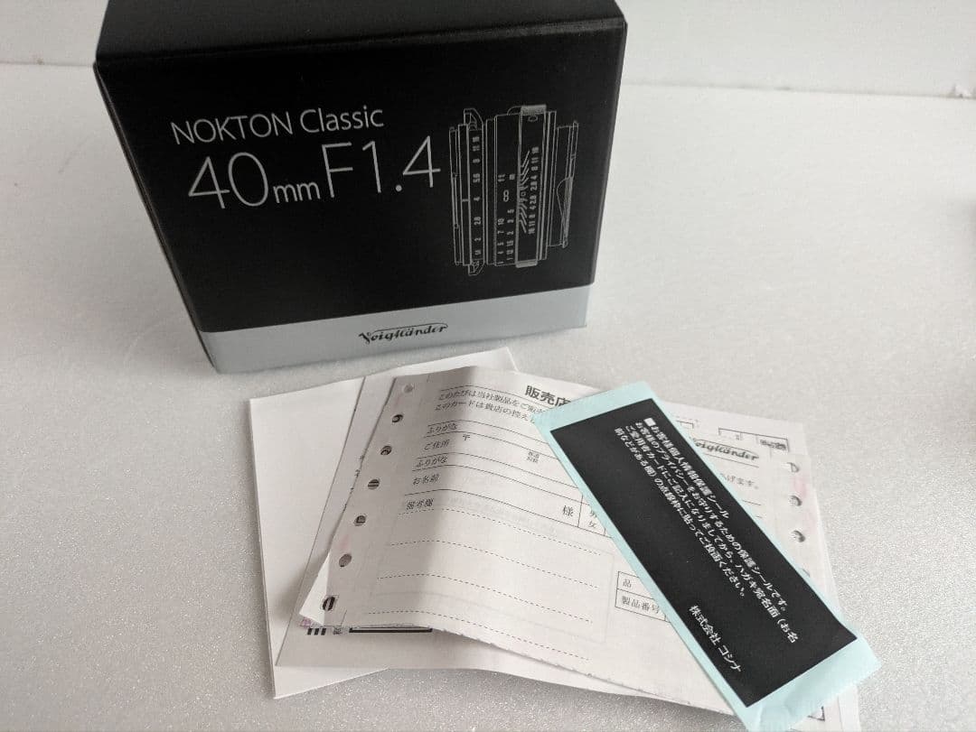レンズ(単焦点) NOKTON Classic 40mm f1.4 SC + LM-SE M II
