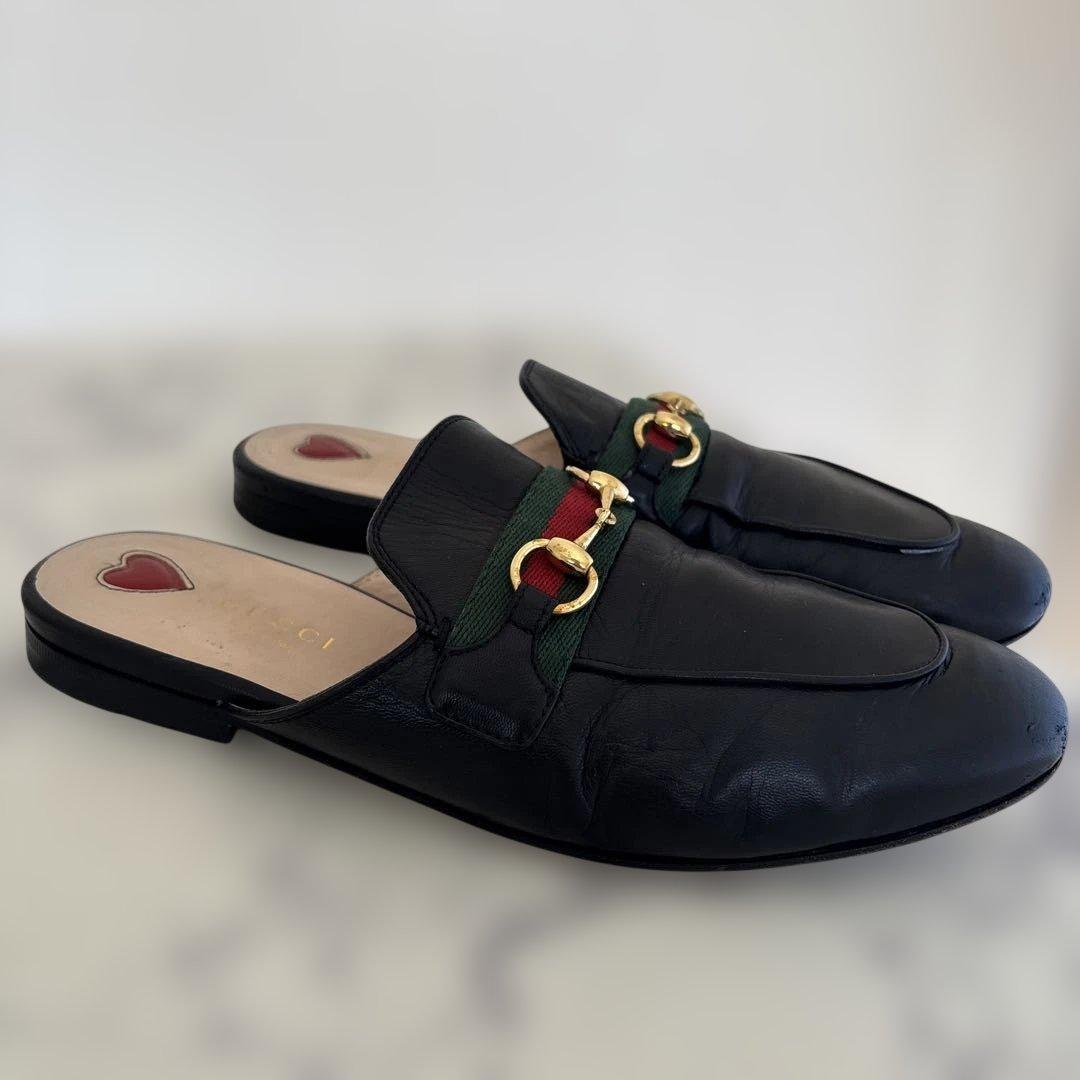 GUCCI プリンスタウン　ホースビット　ローファー　シューズ　グッチ　サンダル