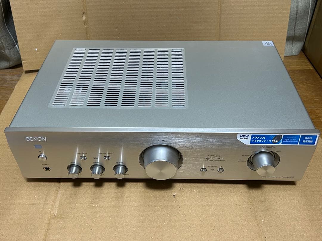 【人気・使える！】DENON PMA-390RE リモコン付き！動作確認済み