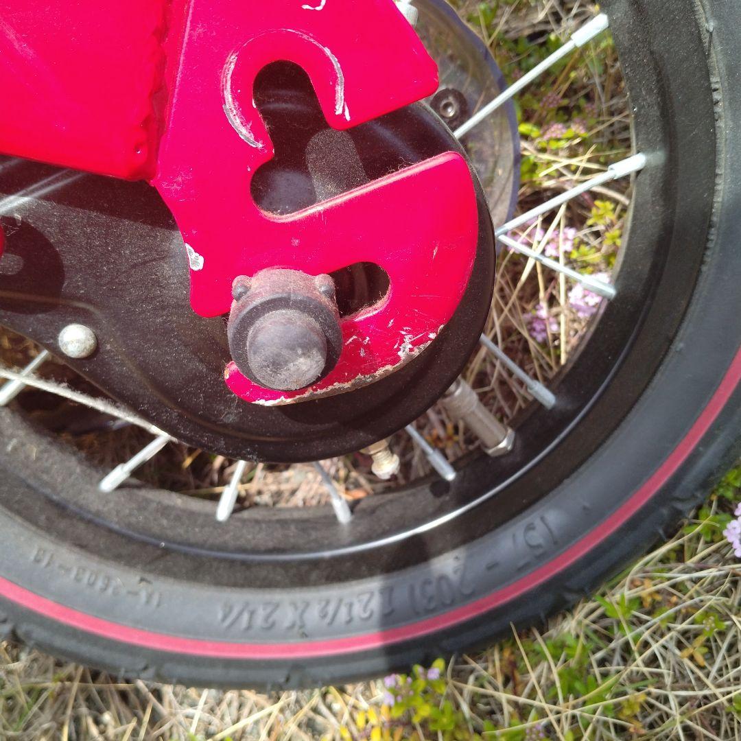 Henshin 赤 バランスバイク キッズ用