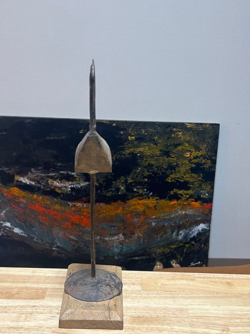 金属製 鳥の形状 アートオブジェ