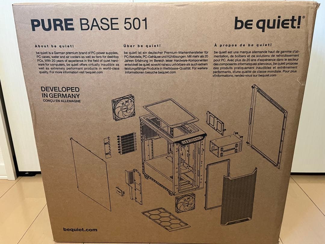 be quiet! PURE BASE 501 開封済 未使用