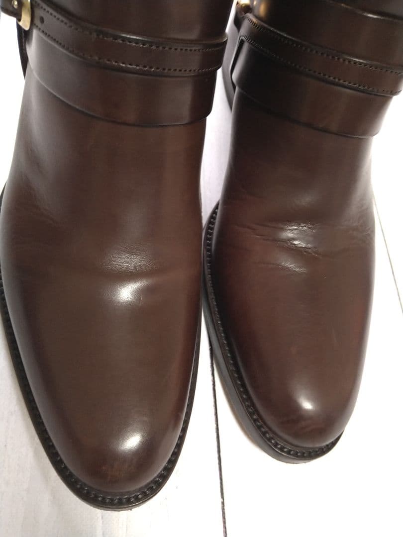 【専用です】サルトル SARTORE バックル ベルト ロングブーツ ブラウン