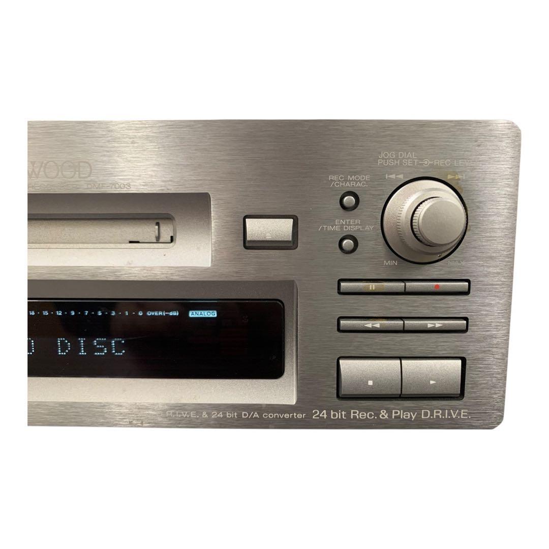 KENWOOD MDデッキ DMF-7003 リモコン付