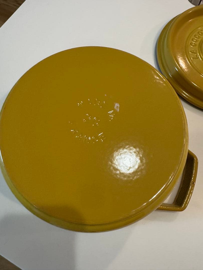 STAUB La Cocotte イエロー 両手鍋