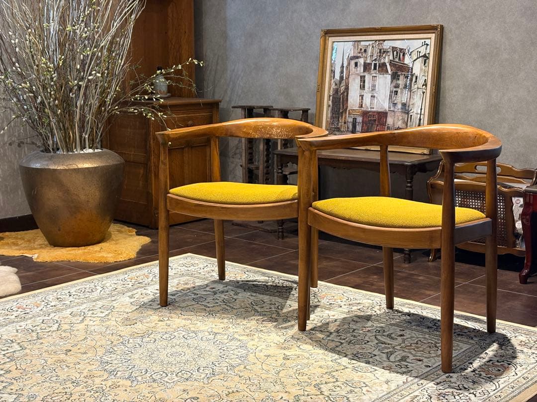 ②ハンス・J・ウェグナー ザ・チェア リプロダクト リメイク ビンテージ IZ