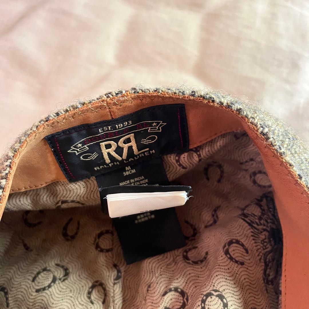 Ralph Lauren ヘリンボーンキャスケット M RRL