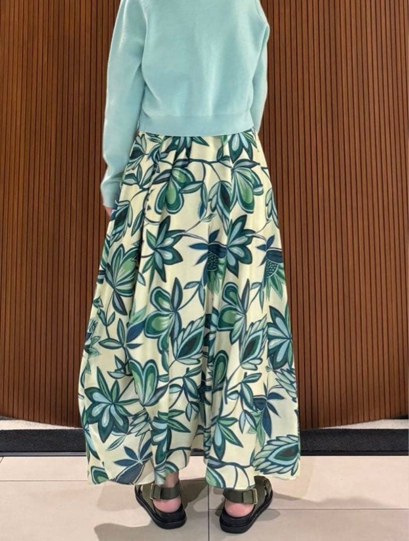 【美品】CABaNカーディガン　サックスブルー