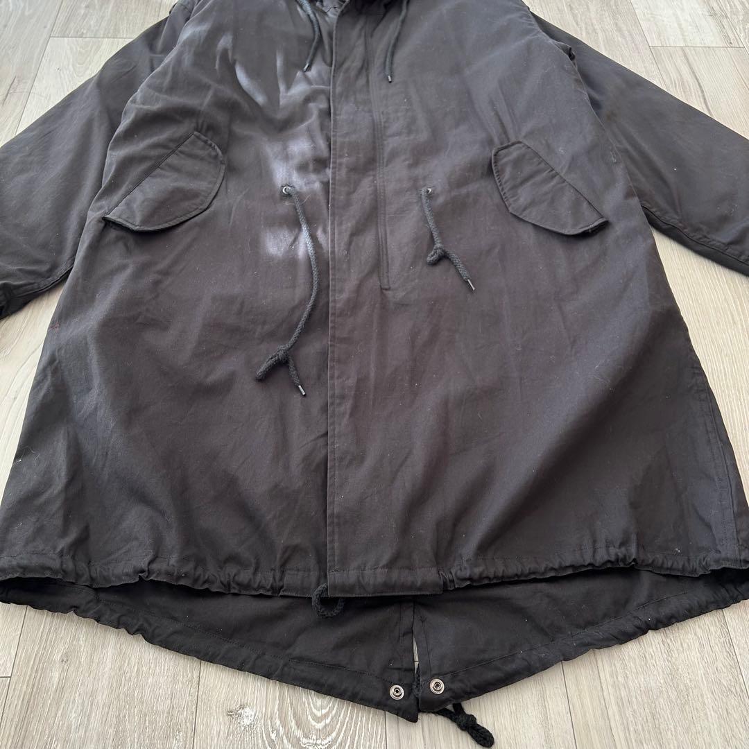 【美品】ROTHCO M51 モッズコート フィッシュテールパーカー 黒 L