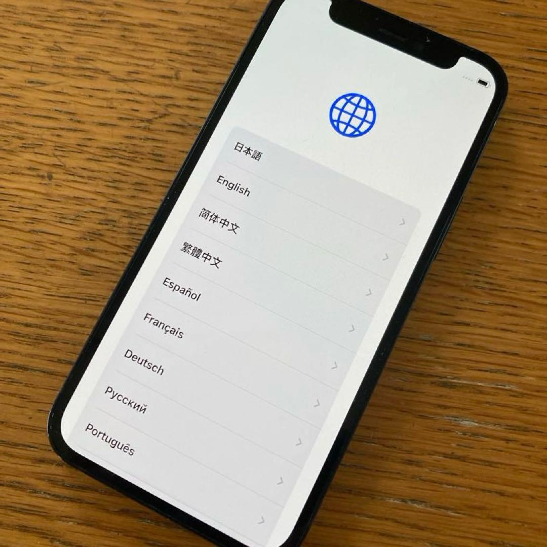 iPhone12miniブラック64GB初期化済み