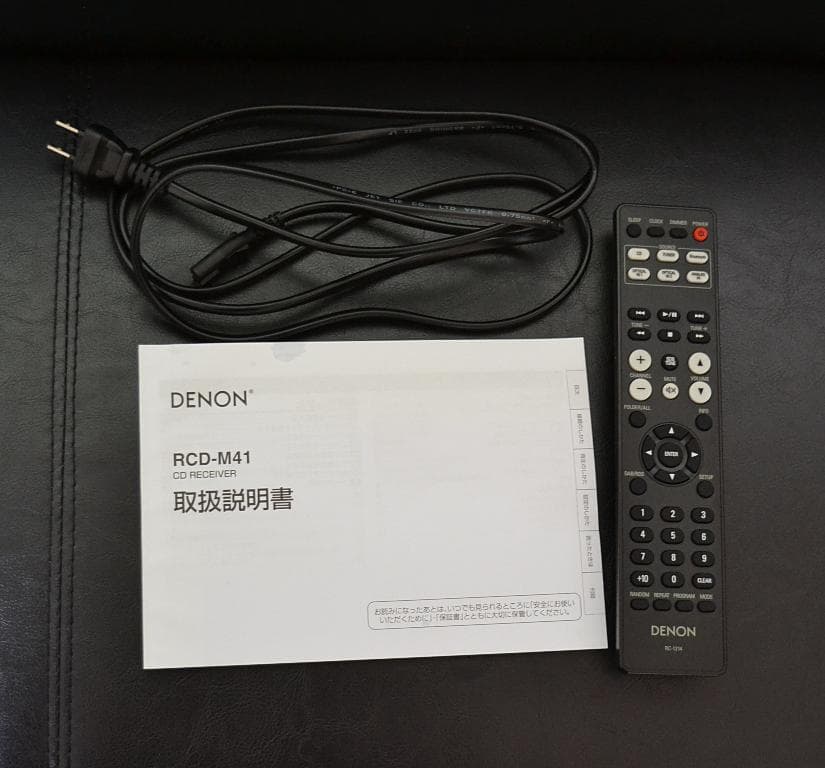 【美品】DENON RCD-M40 CDレシーバー Bluetooth機能搭載