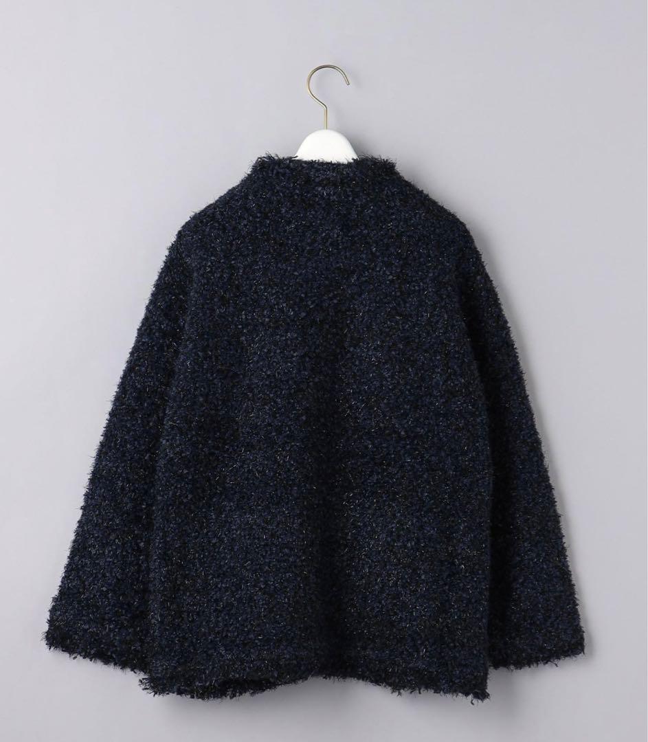 UNITED ARROWS ツイード　メタルボタン　カーディガン