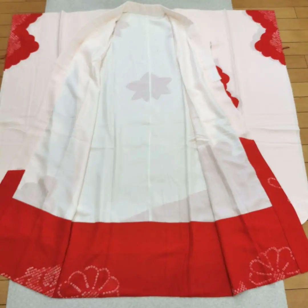 【振袖用】至高のお品 絞り染め 長襦袢