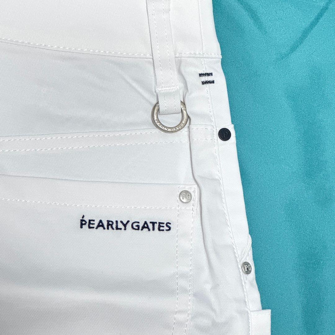 新品タグ付 パーリーゲイツ 日本製白スカート 00サイズ 22年モデル