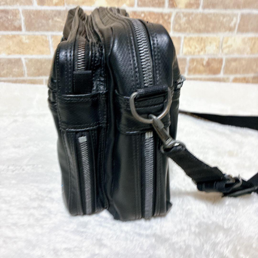 ラゲッジレーベル　LUGGAGE LABEL ニューライナー　ブラック　青バツ