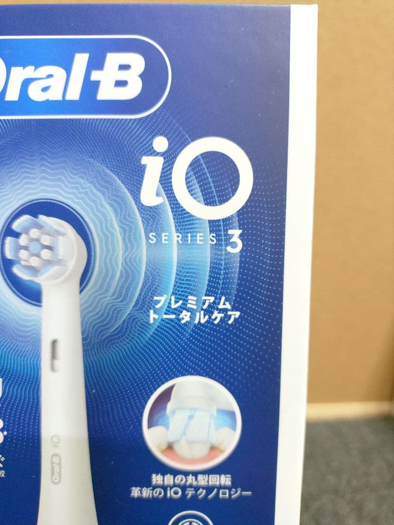 439☆ ブラウン オーラルB iO3 充電式 電動歯ブラシ マットブラック
