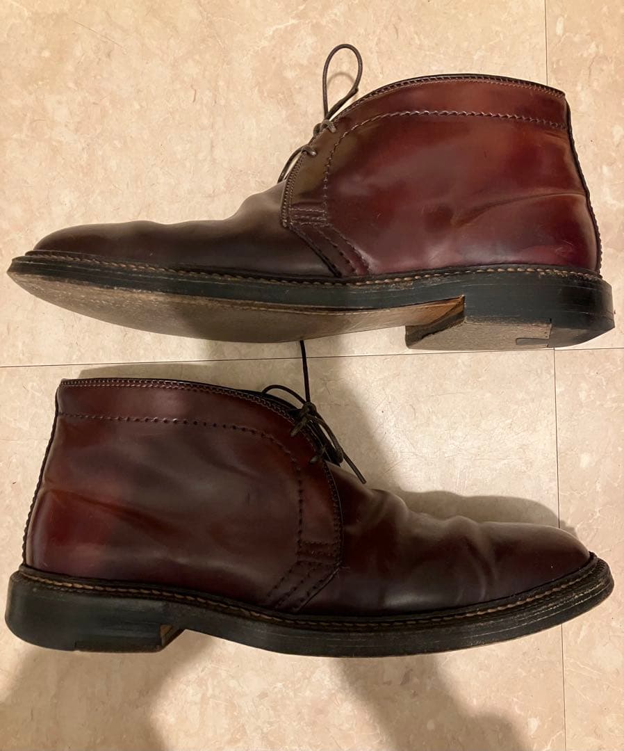靴 Alden 1339 Chukka Boot 7D