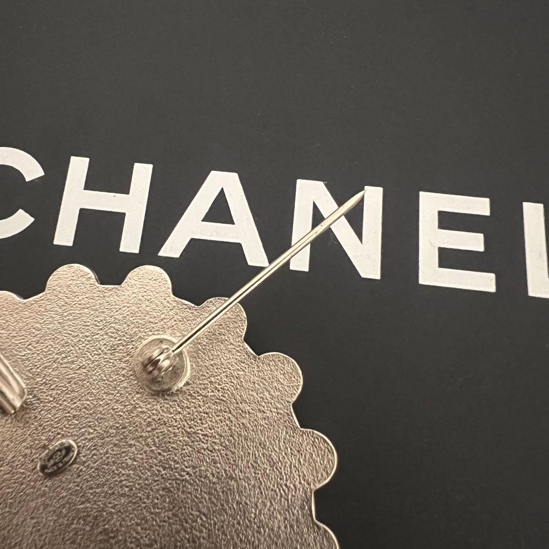 美品✨CHANEL シャネル ブローチ スタッズ ココマーク シルバー 98P