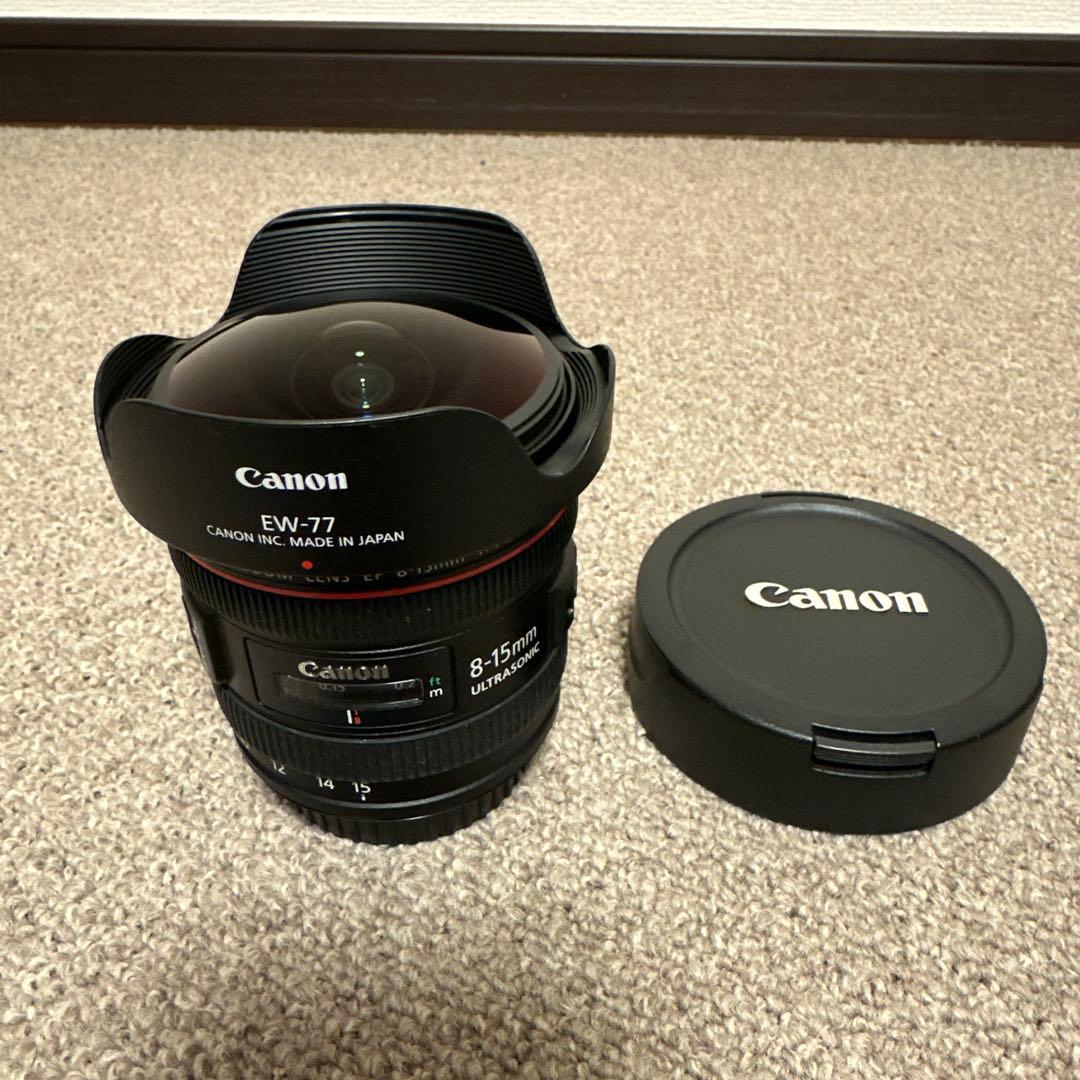 キャノン EF8-15mm F4L フィッシュアイ ズームレンズ
