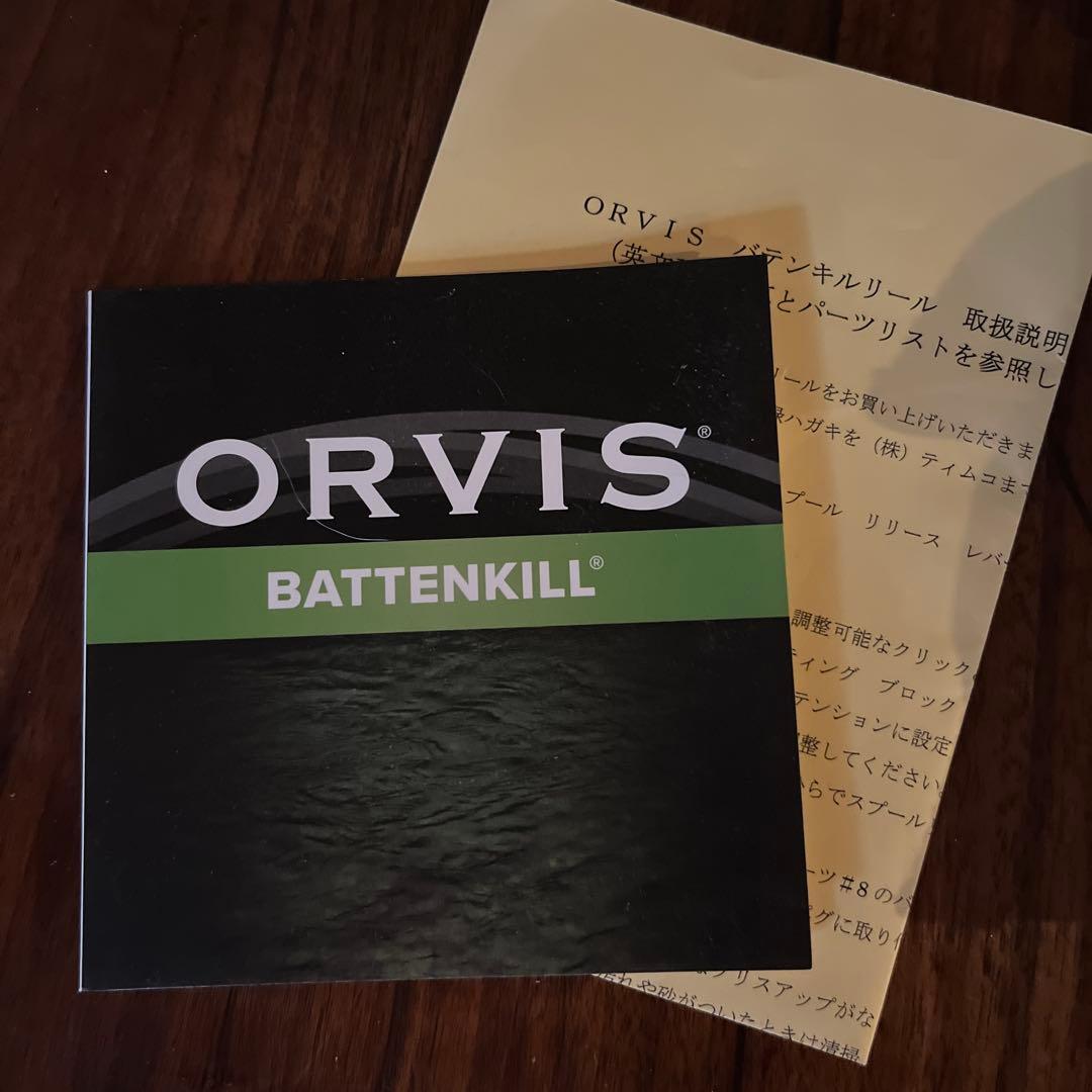 ORVIS フライリール battenkill オルビス 袋付き