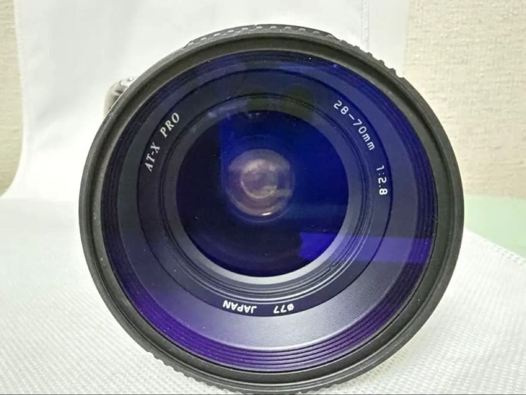 Nikon F80 フィルム一眼トキナATXPROF2.828-70mmレンズ付