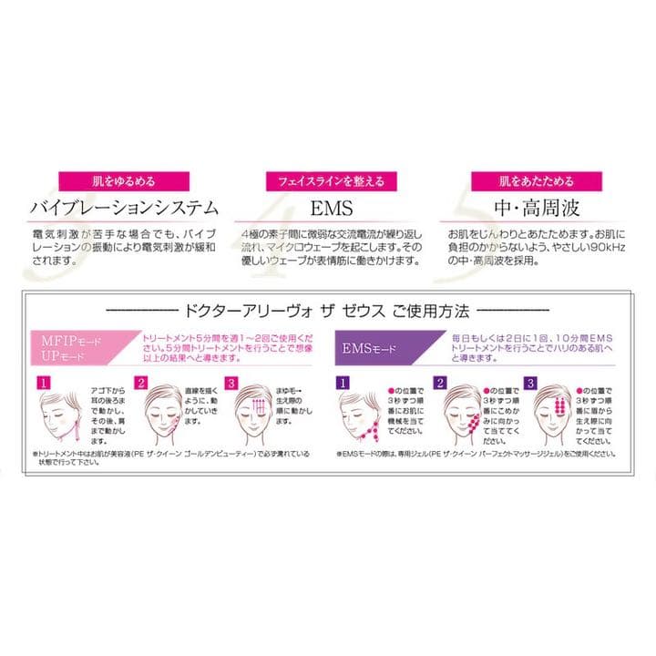 artistic&co 美顔器　ザ　ゼウス　Dr. Arrivo