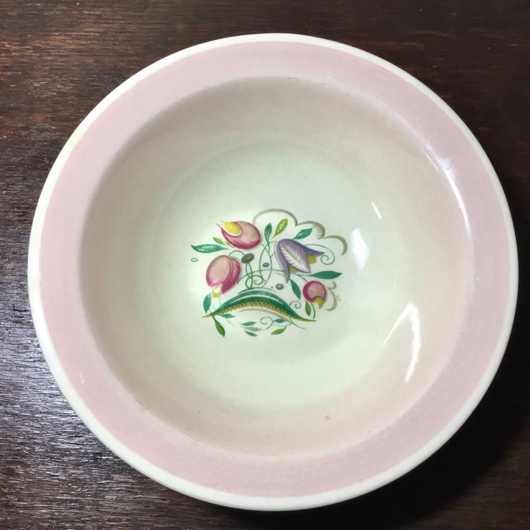 スージークーパー◆ボウル4個 ピンク◆ドレスデンスプレイ サラダボウル