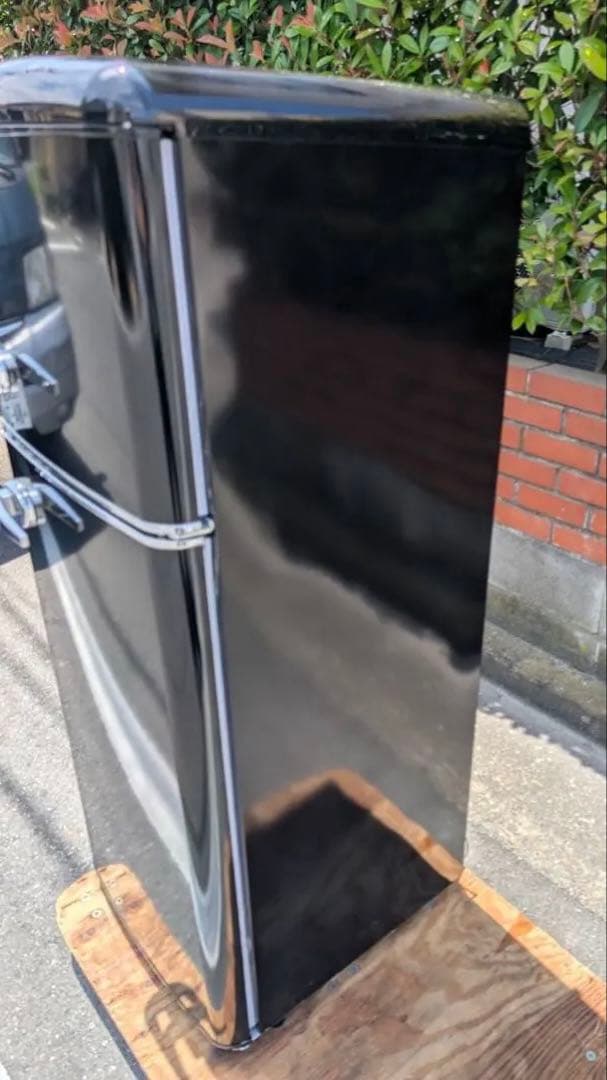 ＊東京都付近取引限定＊アイリスオーヤマ　ノンフロン冷凍冷蔵庫114L 黒