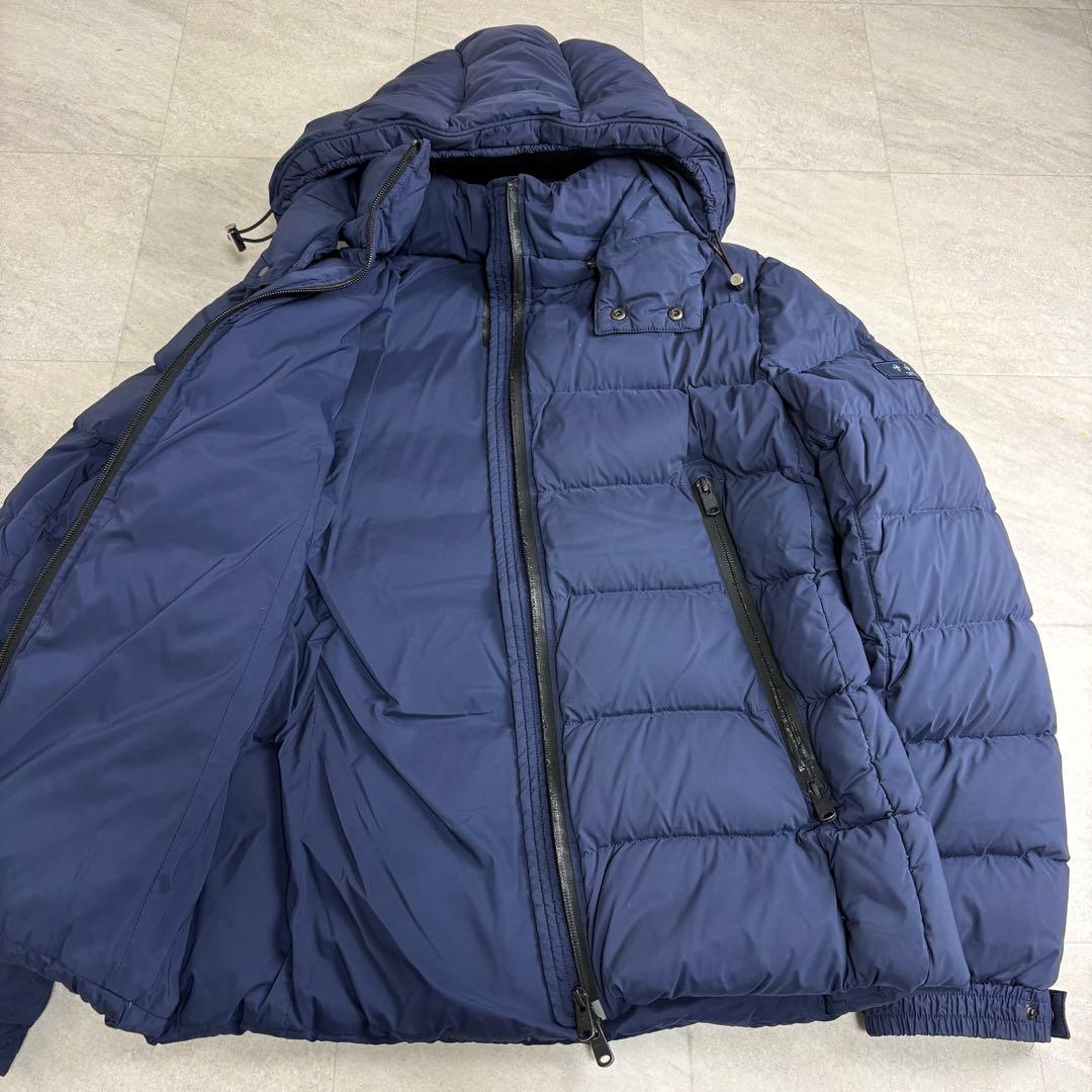 タトラス ボルボレ ダウンジャケット 2way アームロゴ ネイビー M