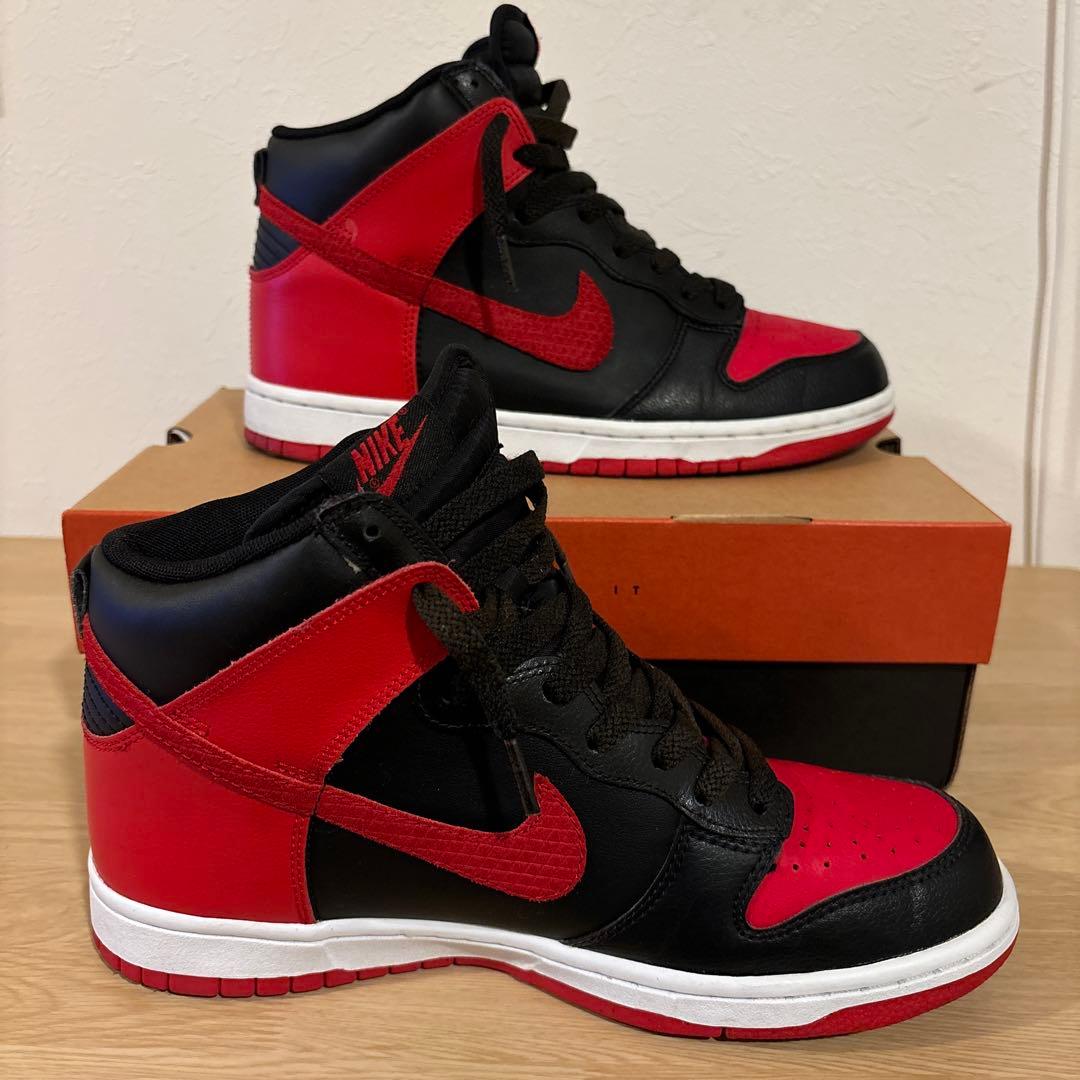 ナイキ　ダンクハイ　ブレッド