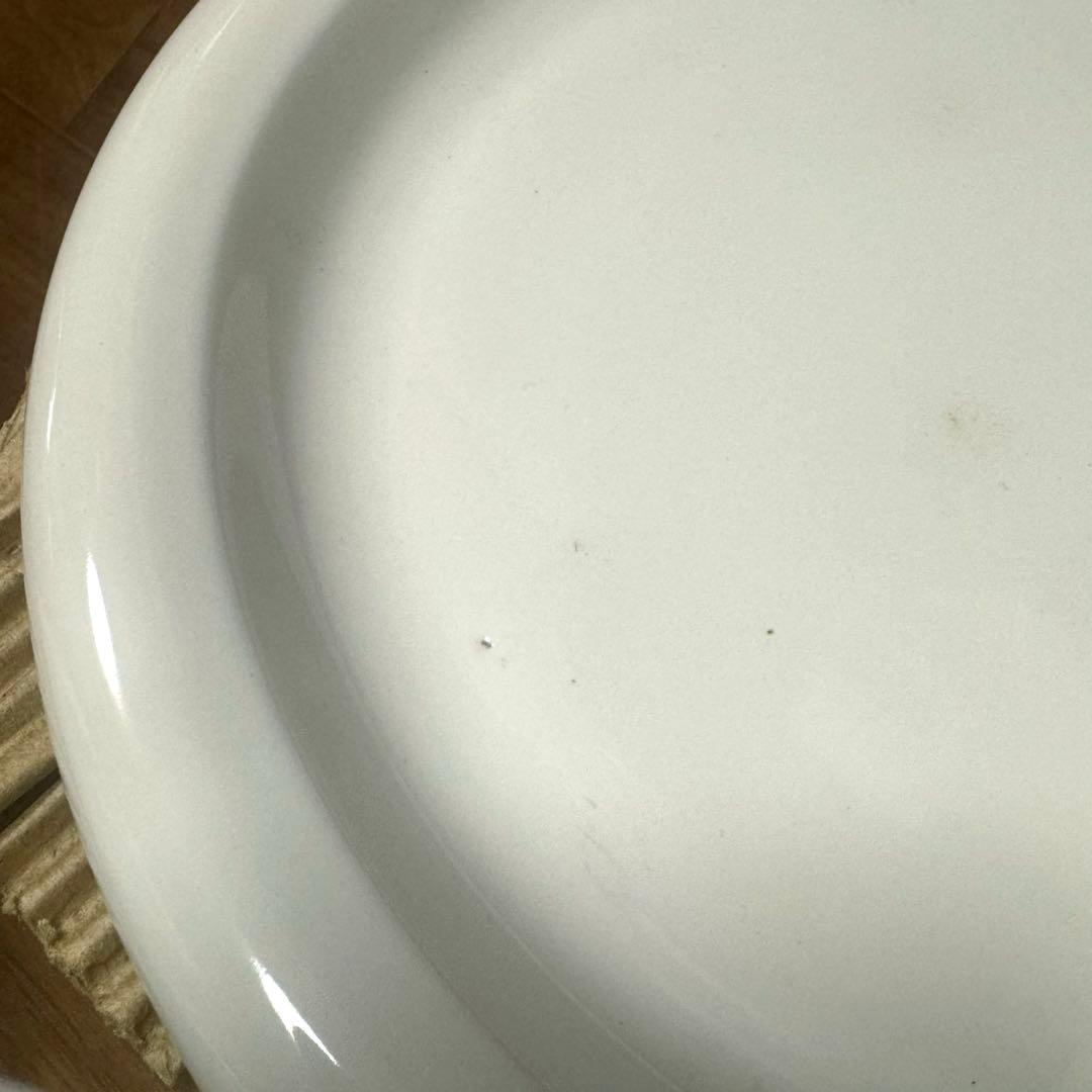 ✴︎天満屋×ノリタケ共同企画/ペア/ホワイトボウル皿とプレート/昭和レトロ