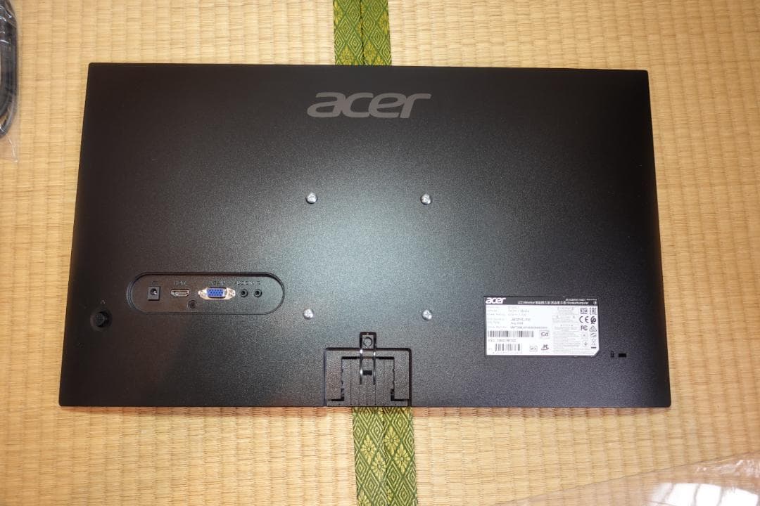 日本エイサー Acer IPS フルHD 100Hz 1ms 23.8インチ